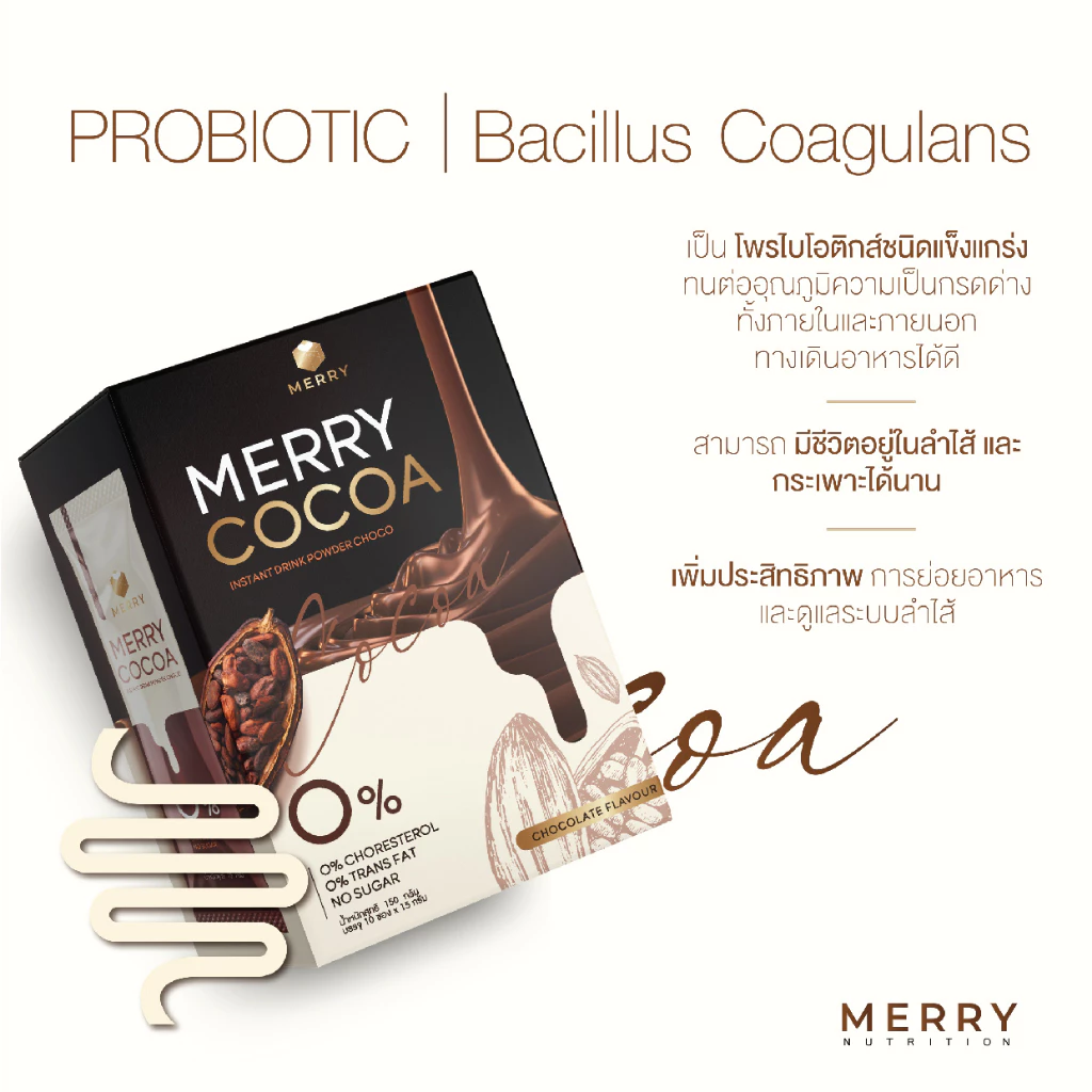 โกโก้คุมหิว Merry Cocoa 3